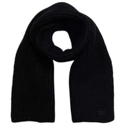 Superdry & Co Ribbed Knit Scarf - Black