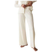 Triumph Alsidige Rib Straight Bukser - Silke White