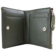 Vivienne Westwood Præget Croc Slim Flap Kortholder Pung - Khaki