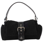 Vivienne Westwood Hazel Treasure Ruskind XL håndtaske - Sort