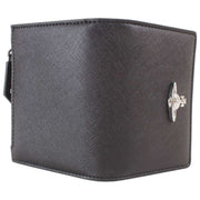 Vivienne Westwood Saffiano Slim Flap Kortholder Pung - Sort
