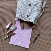 Moon Nude Peony Flap-rygsæk - Pink/Hvid
