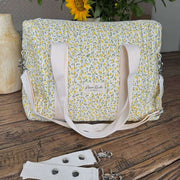 Moon Nude Buttercup bletaske - Gul/Hvid