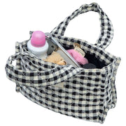 Moon Nude Classic Mini Shopper Taske - Sort/Hvid