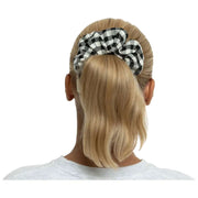 Moon Nude Classic Scrunchie - Sort/Hvid