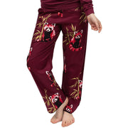 cyberjammies-yasmin-panda-print-pyjama-set---ox-blood-burgundy-34514455