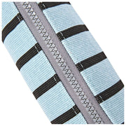 Roka Tate Small Cotton Canvas Pouch - Blue Stripe