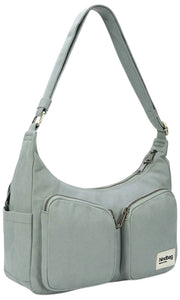 Hindbag Emile Multi Pocket Skuldertaske - Sage Green