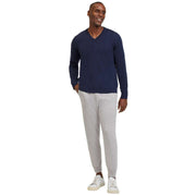 falke-lambswool-v-neck-sweater---space-blue-35072726