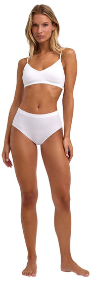 Falke Daily Seamless Mid Waist Brief - Hvid
