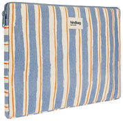 Hindbag Ava Medium 15 tommer bærbar taske - orange/blå striber