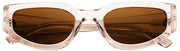 MessyWeekend Hart Blue Light Sun Læsebriller - Brun/Paloma Beige