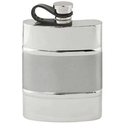 english-pewter-company-6oz-satin-band-flexi-cap-hip-flask---silver-34310804
