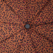 Roka Waterloo Genbrugt Nylon Paraply - Mini Leopard Brun