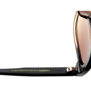 A.Kjaerbede Billy Sunglasses - Black/Brown Transparent