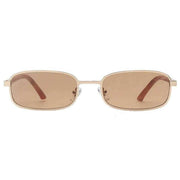 A.Kjaerbede Noah Sunglasses - Gold/Burnt Amber