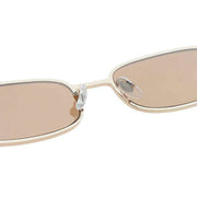 A.Kjaerbede Noah Sunglasses - Gold/Burnt Amber
