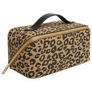 Alice Wheeler London Animal Print Train Case - Sort/Leopard