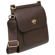 Alice Wheeler London Bloomsbury Crossbody-taske - Chokoladebrun