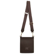 Alice Wheeler London Bloomsbury Crossbody-taske - Chokoladebrun
