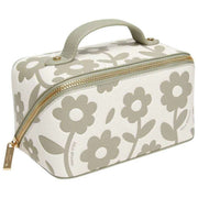 Alice Wheeler London Floral Mini Train Case - Pistaciegrøn