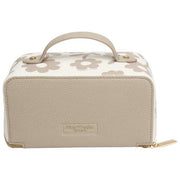 Alice Wheeler London Floral Mini Train Case - Stone Beige