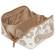 Alice Wheeler London Floral Mini Train Case - Stone Beige
