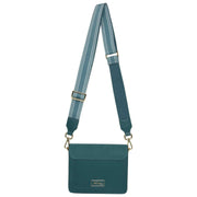 Alice Wheeler London Highbury Crossbody-taske - Blågrøn