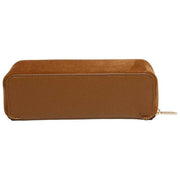 Alice Wheeler London Kensington Lille togtaske i ruskind - Fudge Tan