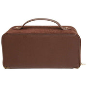 Alice Wheeler London Kensington Ruskind Train Case - Chokoladebrun