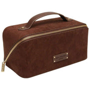 Alice Wheeler London Kensington Ruskind Train Case - Chokoladebrun