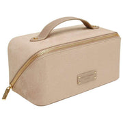 Alice Wheeler London Kensington Ruskind Train Case - Mink Cream