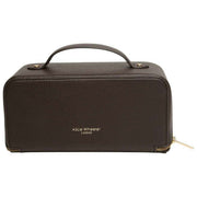 Alice Wheeler London Luxury Train Case - Chokoladebrun