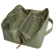 Alice Wheeler London Luxury Travel Train Case - Sage Green