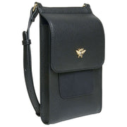 Alice Wheeler London Mini Bloomsbury Crossbody taske - Sort
