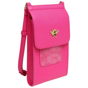 Alice Wheeler London Mini Bloomsbury Crossbody-taske - Hot Pink