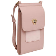 Alice Wheeler London Mini Bloomsbury Crossbody taske - Pink