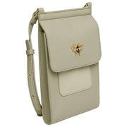 Alice Wheeler London Mini Bloomsbury Crossbody Taske - Pistaciegrøn