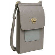 Alice Wheeler London Mini Bloomsbury Crossbody taske - Slate Grey