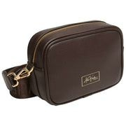 Alice Wheeler London Mini Soho Camera Cross Body Taske - Chokoladebrun