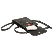 Alice Wheeler London Sloane Phone Crossbody Taske - Sort