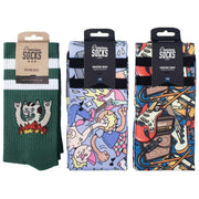 American Socks AMP Gift Box Socks - Green/Purple/Blue