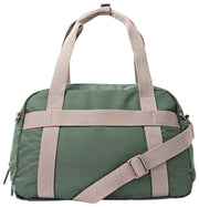 Roka Gatwick Small Genbrugt Canvas Duffle Bag - Thunderstorm Green