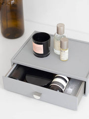 Stackers Classic Drawer Makeup Organizer - Pebble Grey