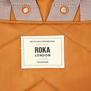 Roka Canfield B Medium genbrugsnylon rygsæk - Biscuit Brun