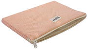 Hindbag Ava Medium Weave 15 tommer bærbar taske - Coral Pink