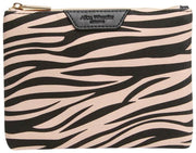 Alice Wheeler London Animal Print Pouch - Sort/Zebra