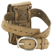 Campomaggi Siena Stud Telefon Holder Taske - Ice Beige
