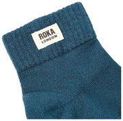Roka Wembley Ankelstrømper - Lagoon Blue