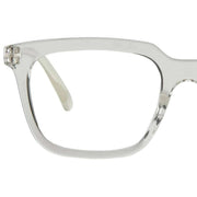 Barner Holly Glossy Blue Light Reading Glasses - Crystal Clear